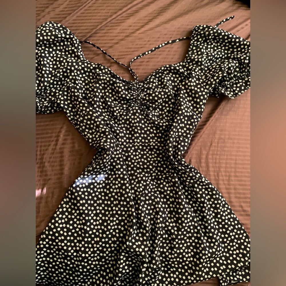 SHEIN 4x Ditsy Daisy Dress